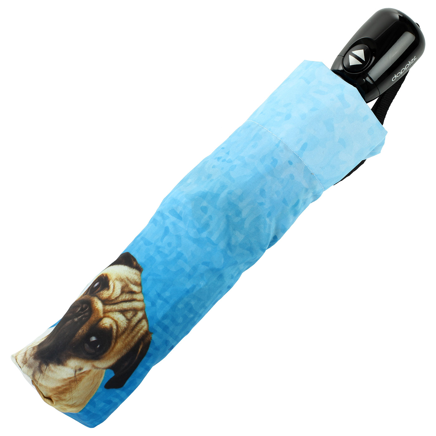 Зонт-автомат с принтом Doppler Mini Lazy Dog Mops
