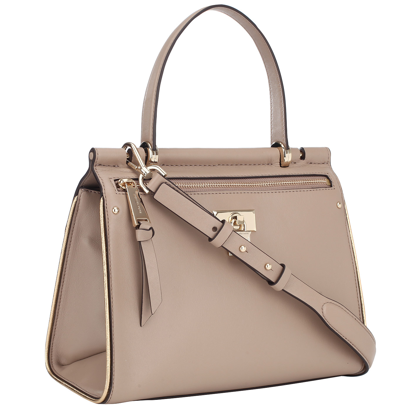 Кожаная сумка-сэтчел Michael Kors Jasmine