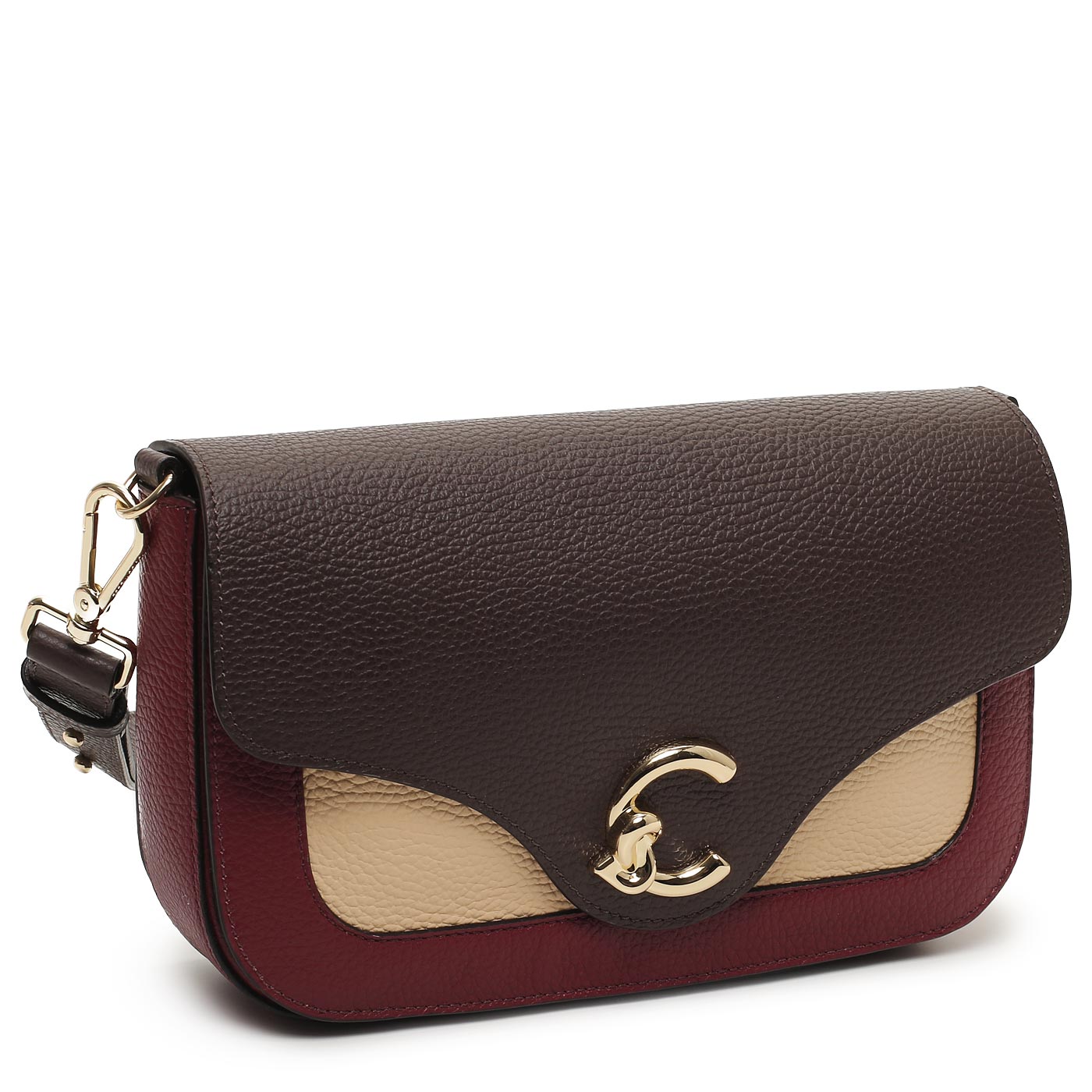 Кожаная сумка Coccinelle Coccinelle C-me Tricolor