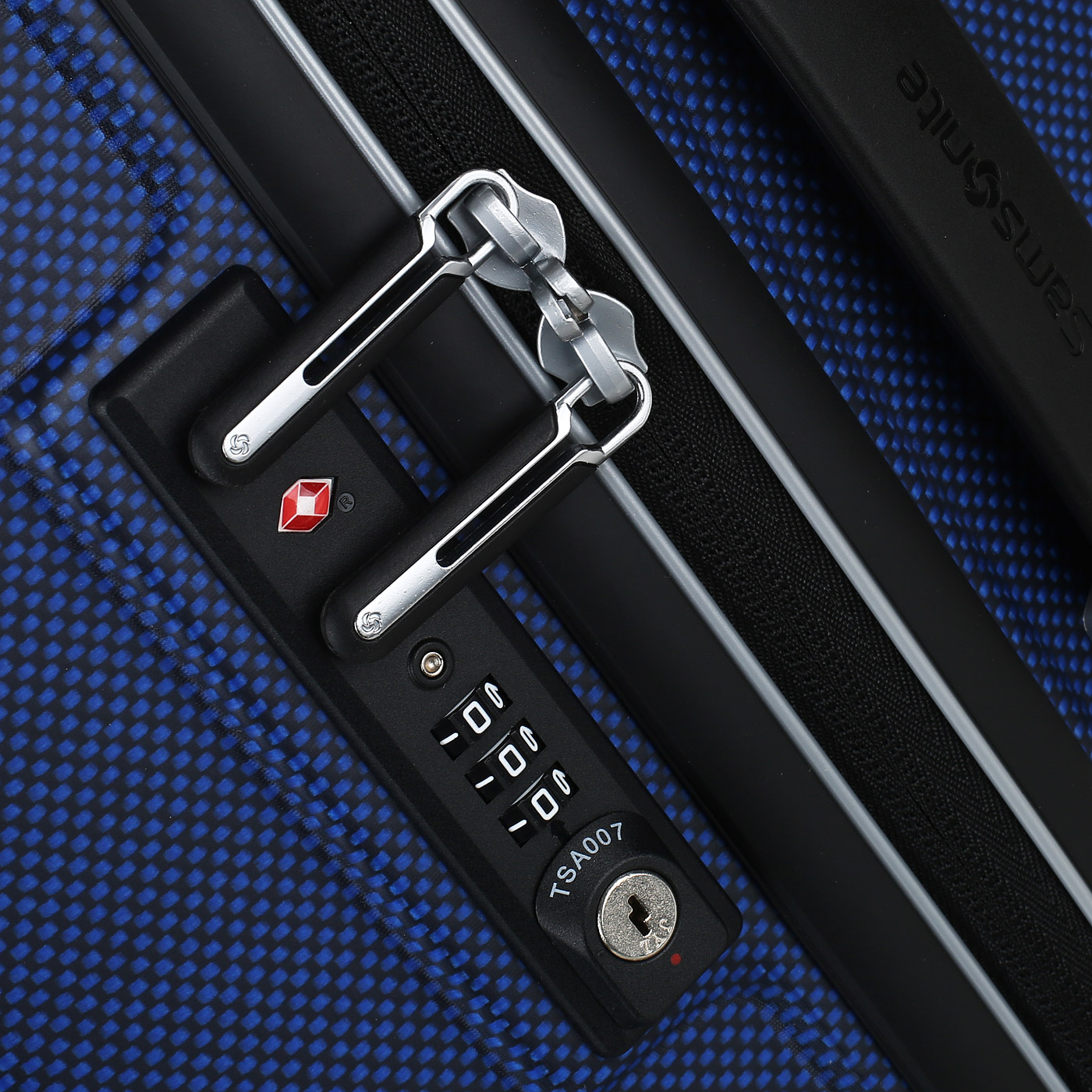 Чемодан большой L из полипропилена с кодовым замком Samsonite Pixon