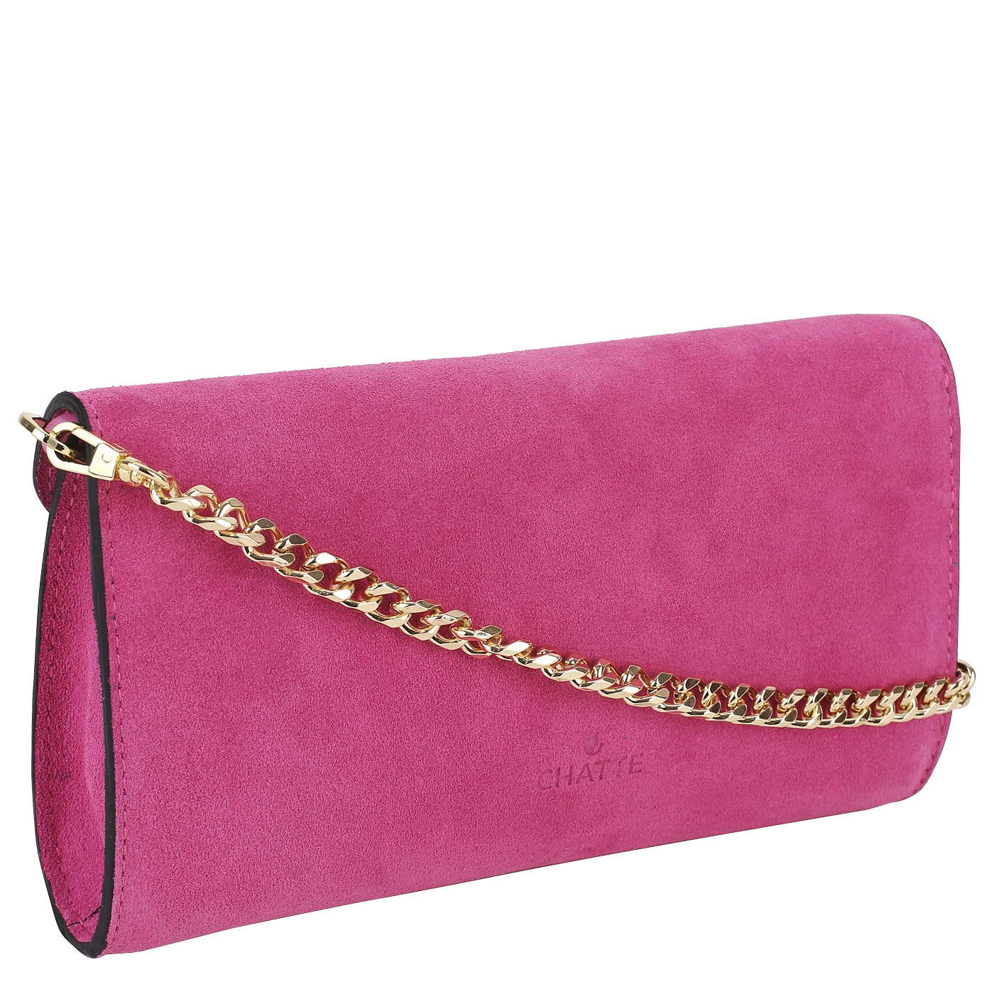 Кожаная сумка-клатч Chatte Marseille