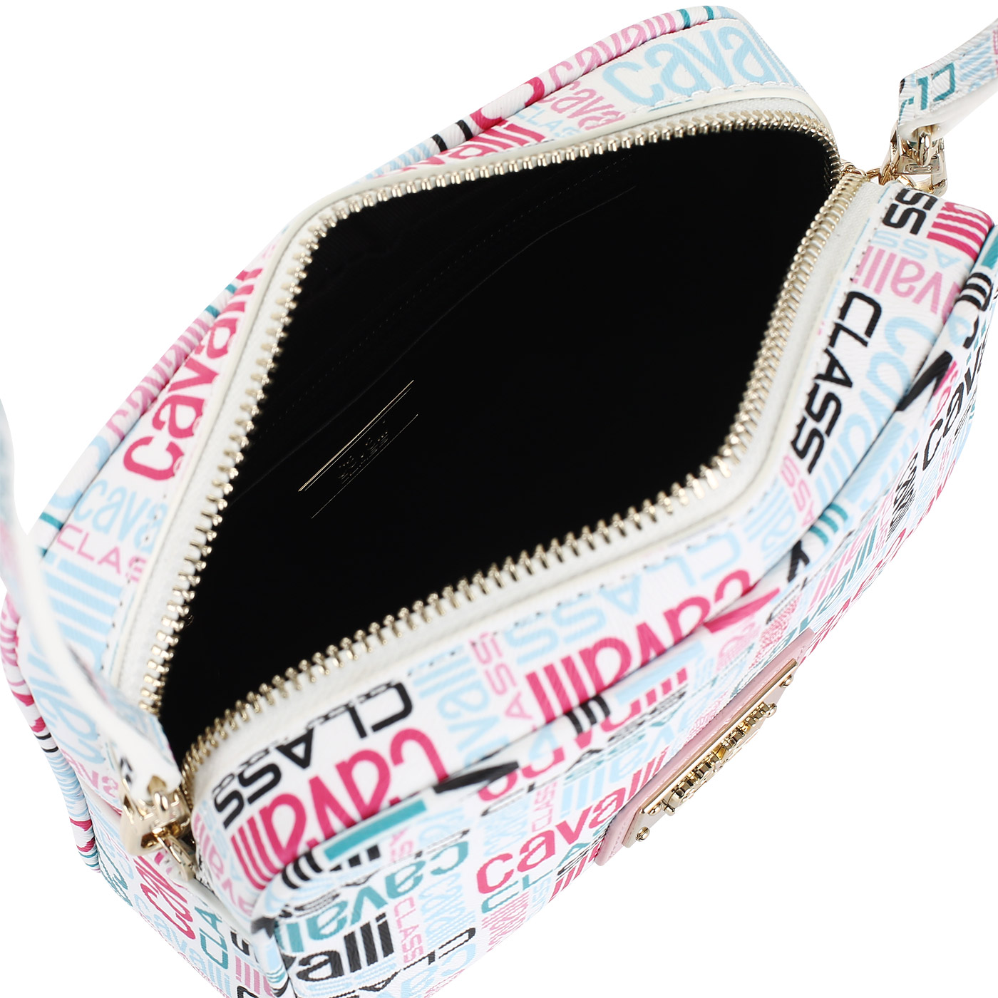 Сумочка с поясным и плечевым ремешками Cavalli Class Belt bag