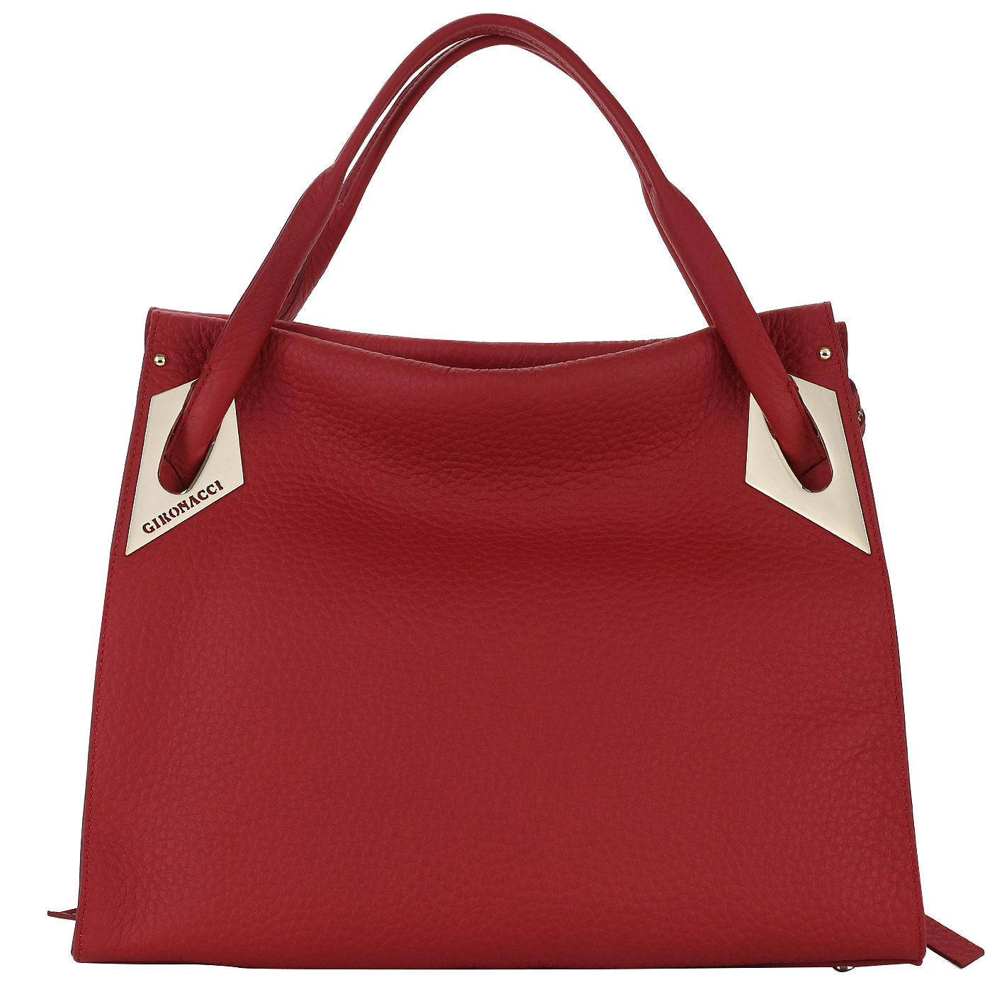 Gironacci Красная кожаная сумка