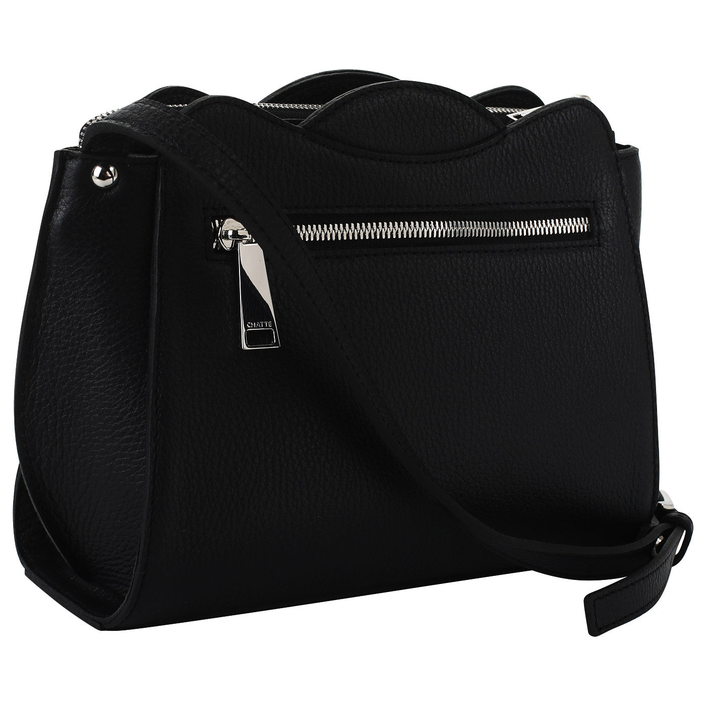 Сумка из зернистой кожи Chatte 