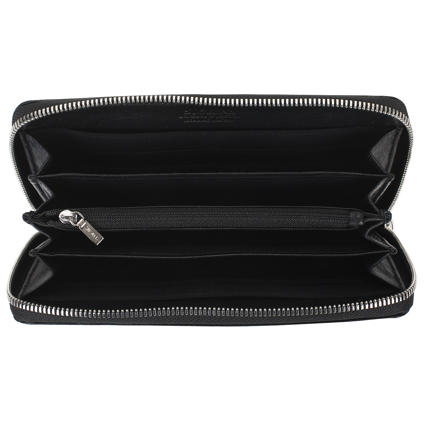Кожаное портмоне на молнии Stevens 