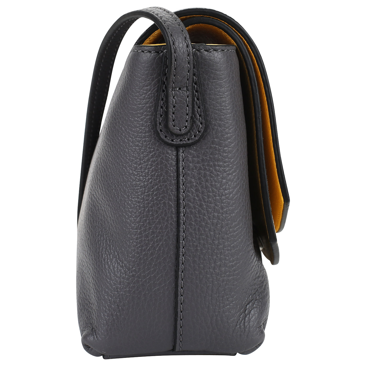 Двухцветная кожаная сумочка Coccinelle Isolent