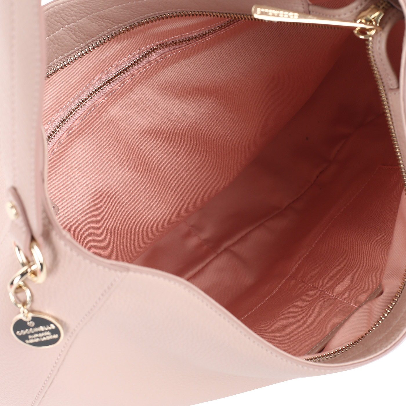 Кожаная сумка-хобо Coccinelle Alpha