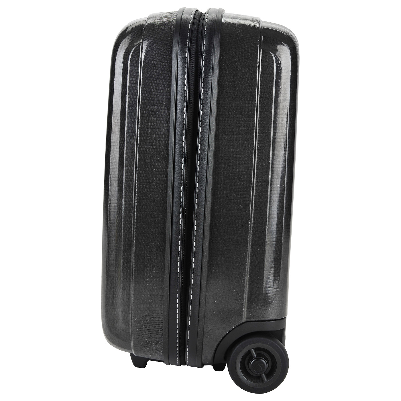 Чемодан маленький S из материала Curv с кодовым замком Samsonite Lite-Cube Dlx