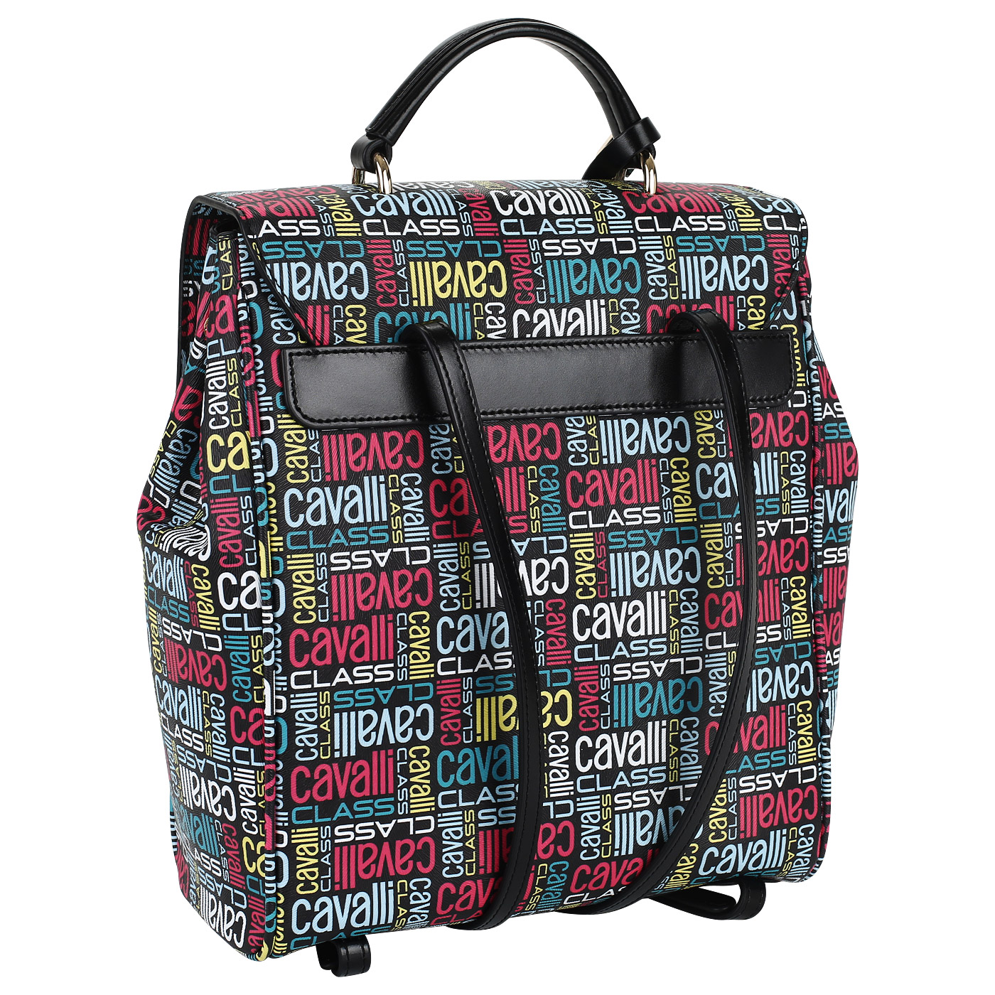 Рюкзак с принтом Cavalli Class Spring Signature