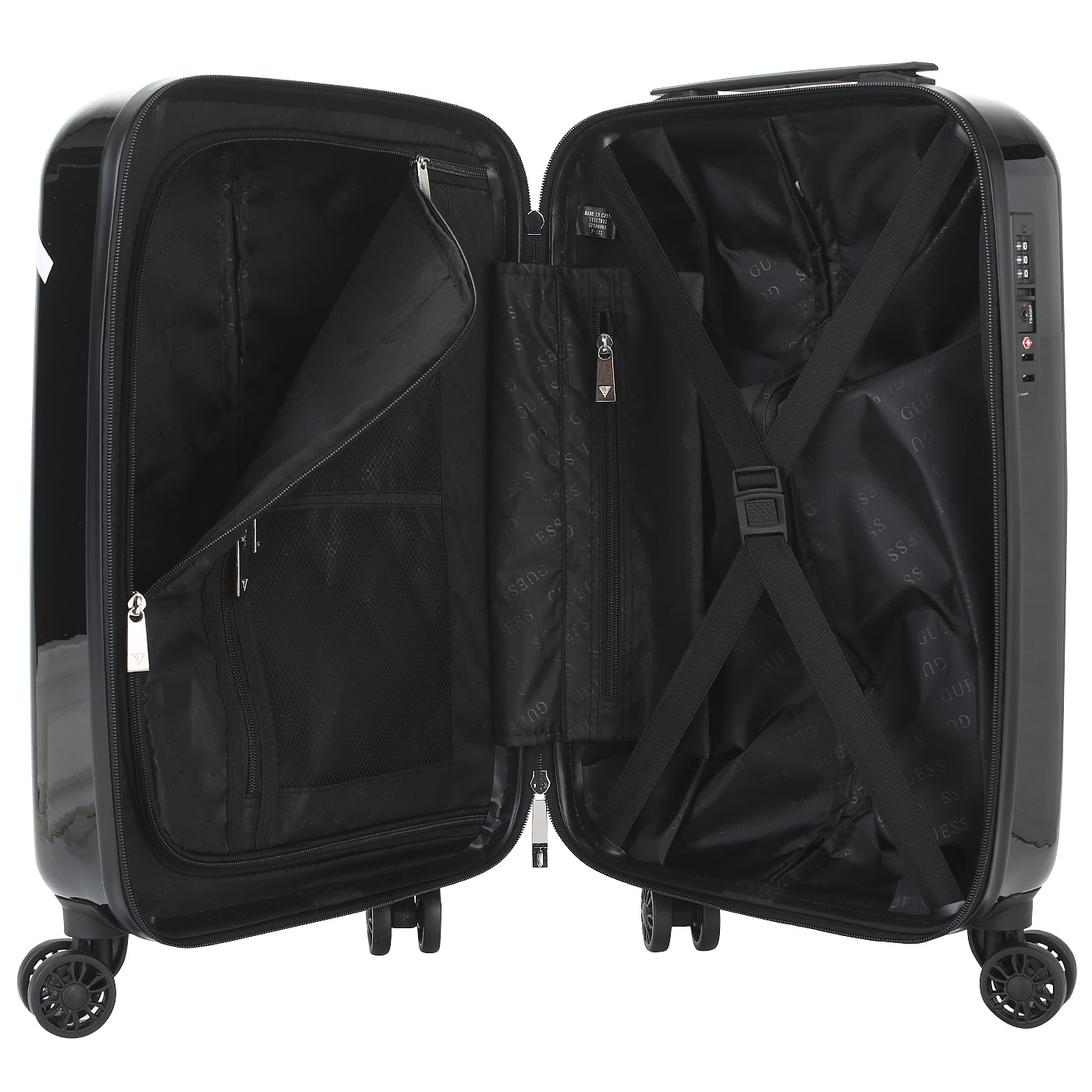 Чемодан для ручной клади из ABS-пластика с кодовым замком Guess Haidee