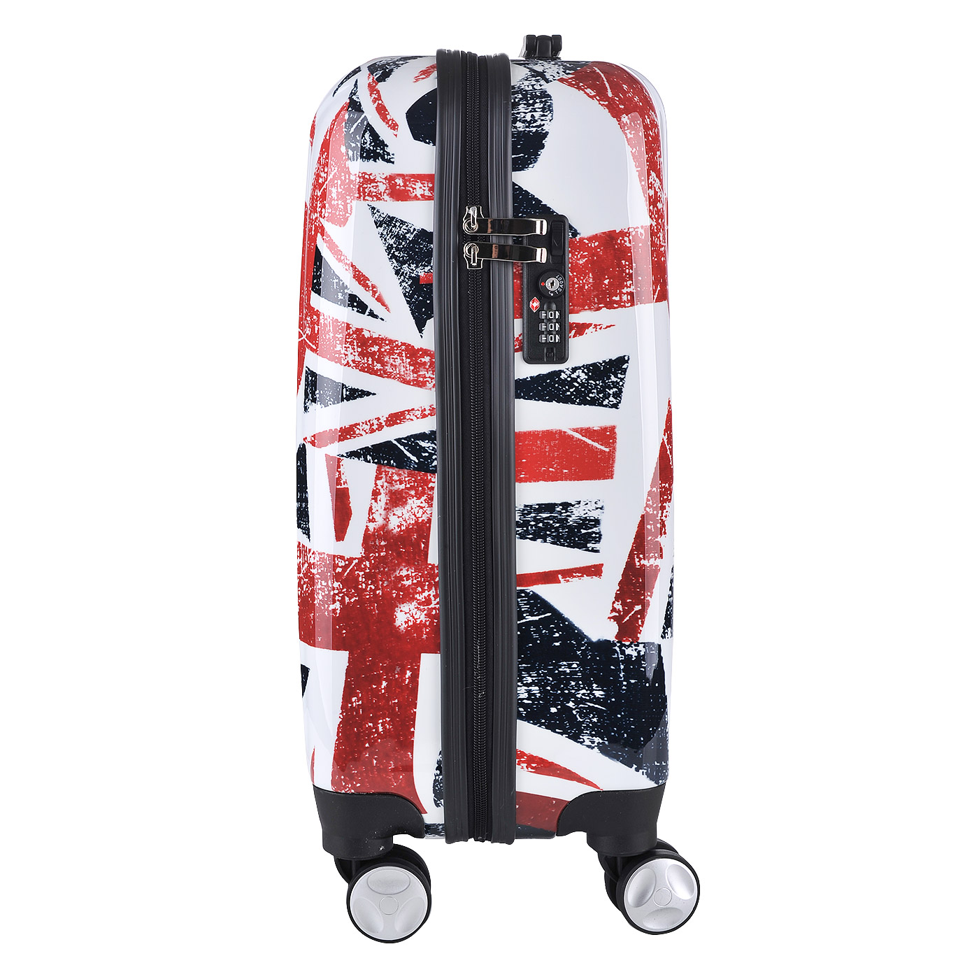 Чемодан маленький S из ABS-пластика Stevens British Flag