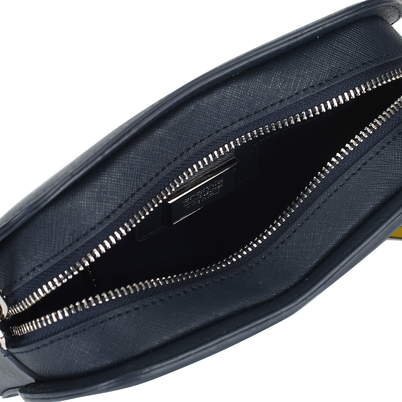 Синяя сафьяновая сумочка Cromia Jоy