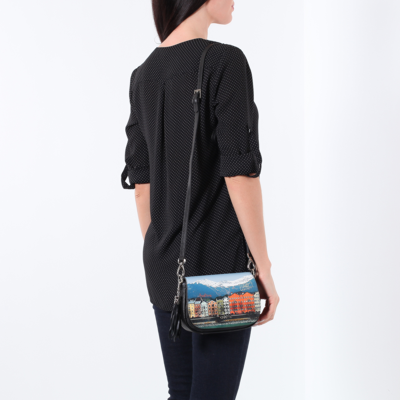 Сумочка с принтом Chatte Lille