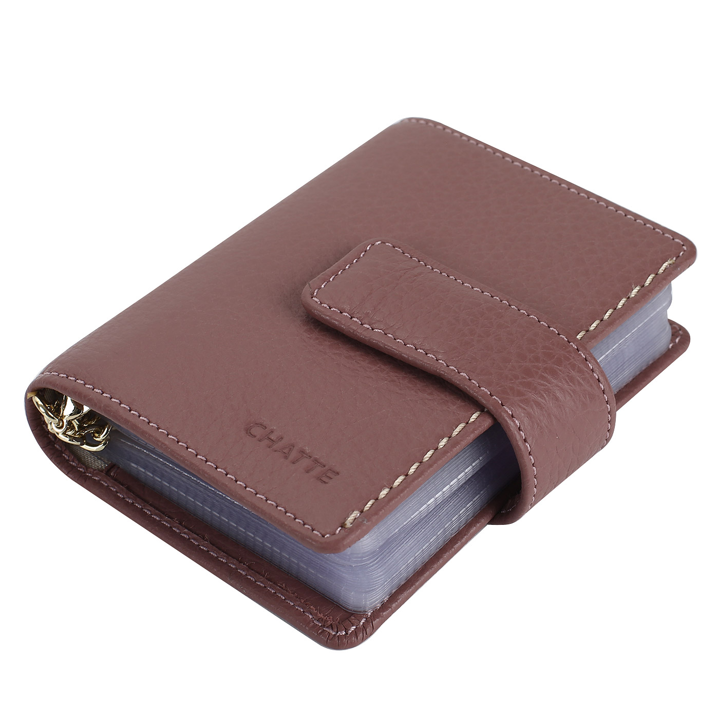 Визитница из кожи Chatte Amelie