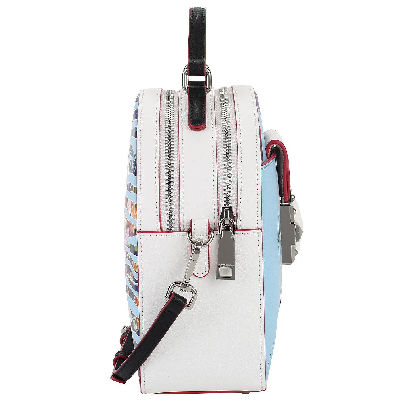 Кожаная сумочка с принтом Cromia It giambia