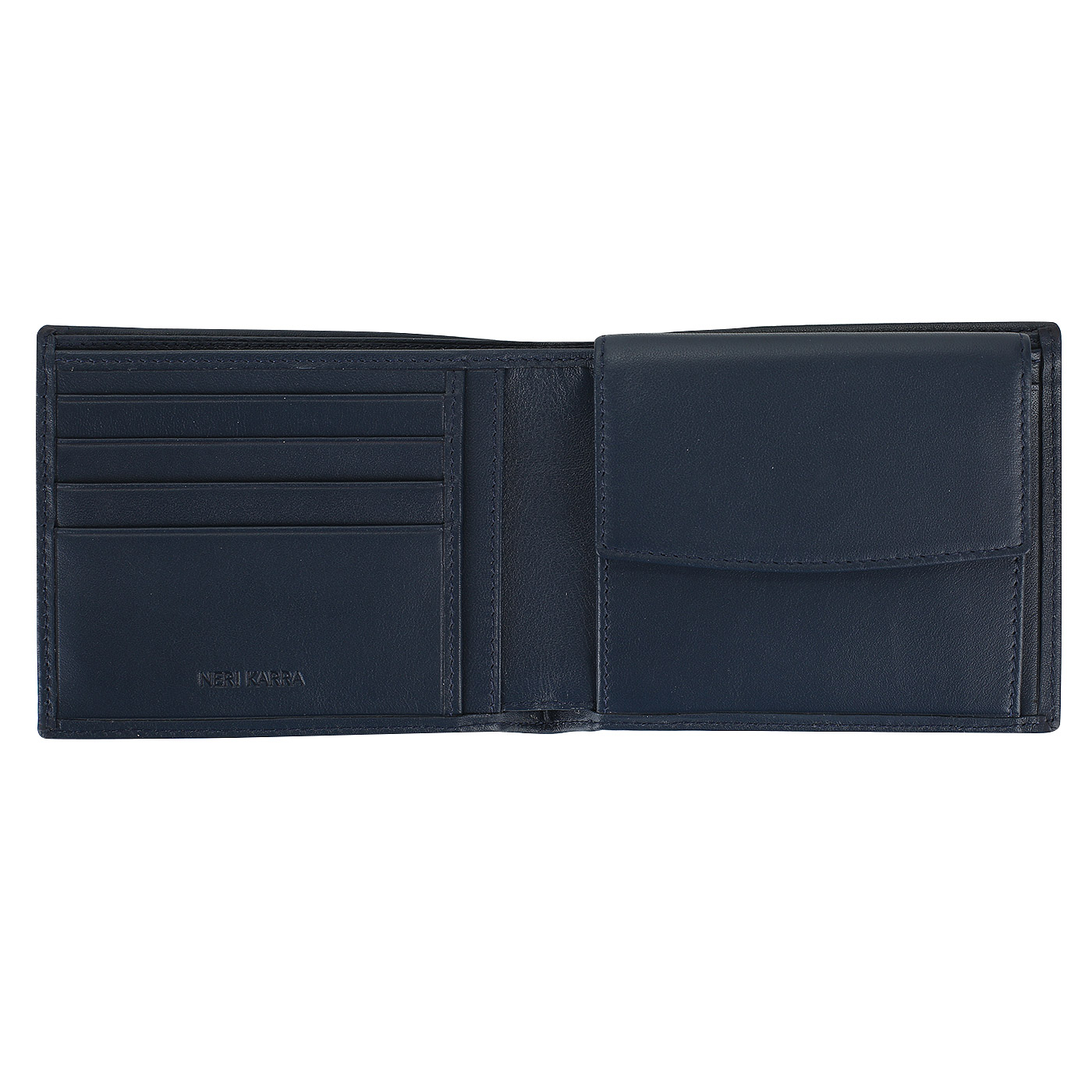 Кошелек из гладкой натуральной кожи Neri Karra 