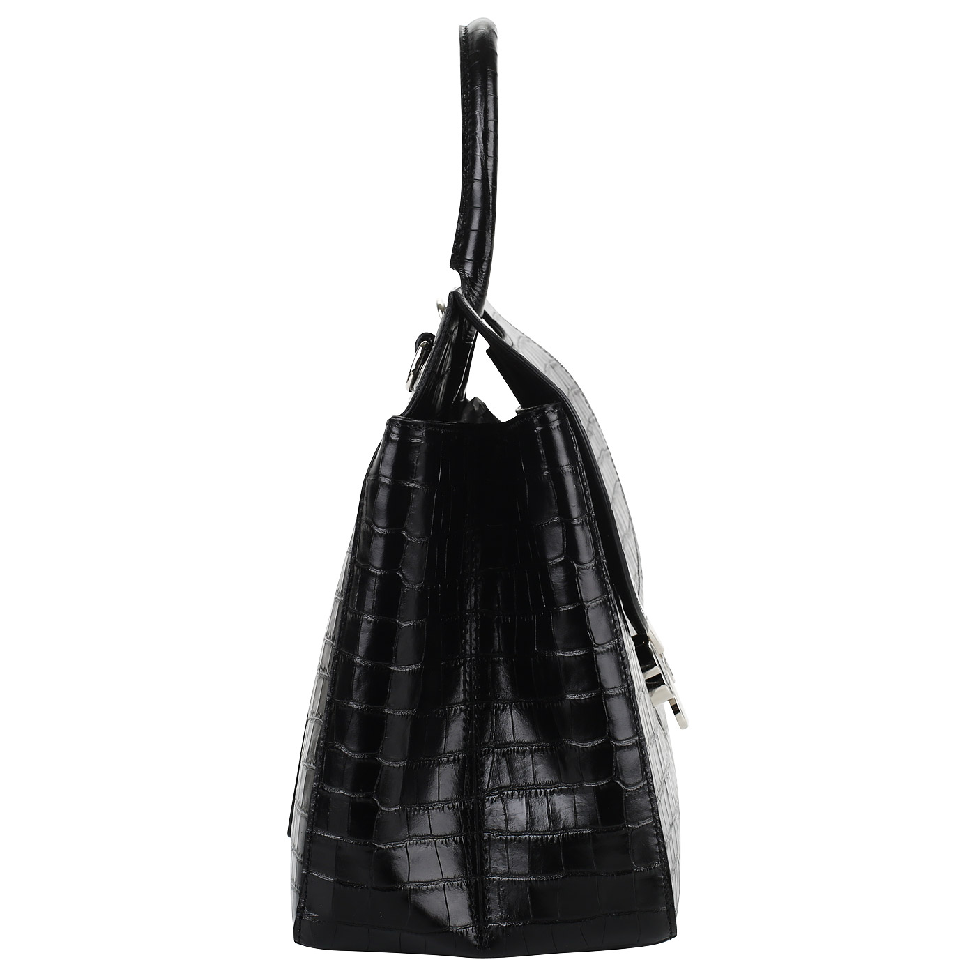 Кожаная сумка с отделкой Roberta Gandolfi Linguine Cocco