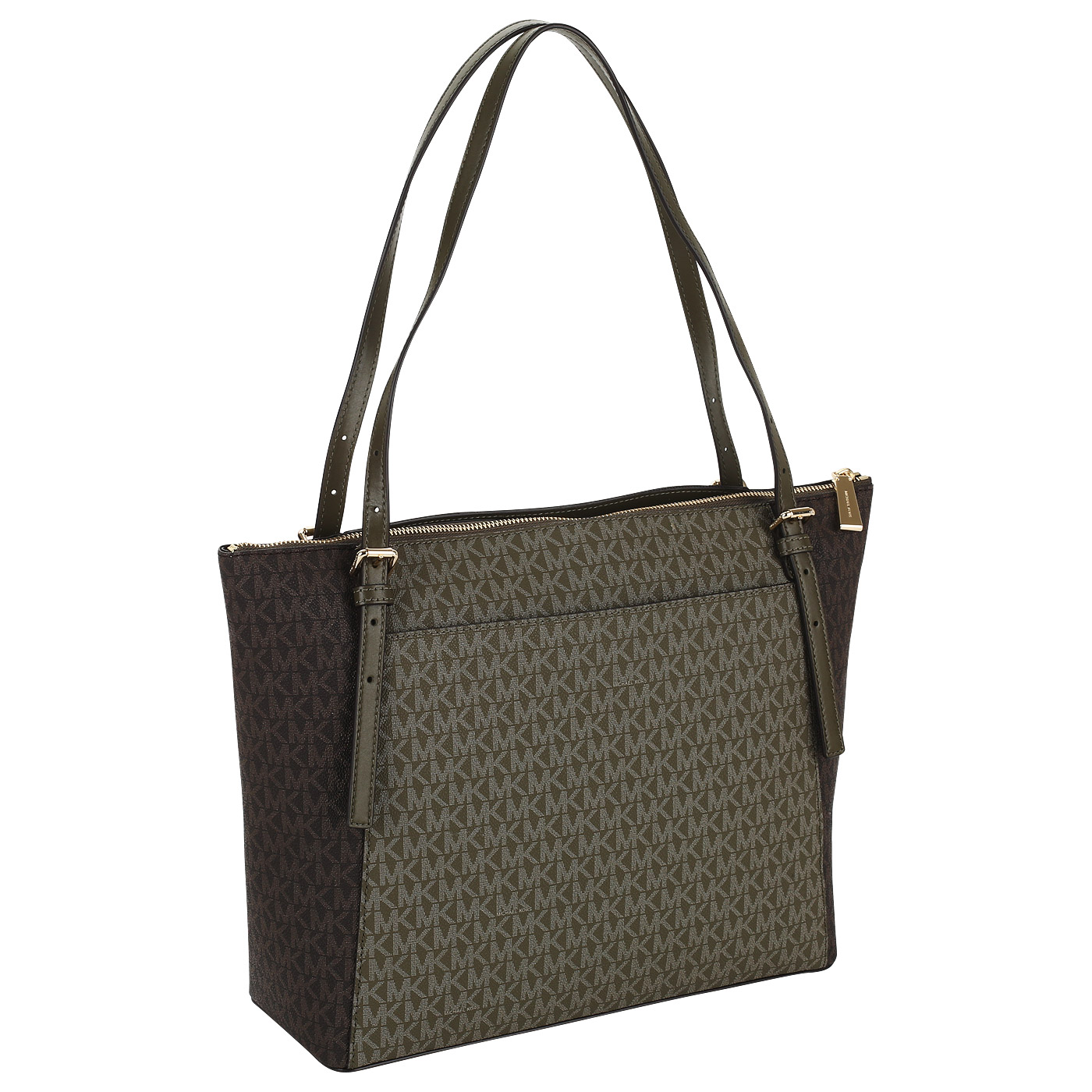 Сумка цвета олива Michael Kors Voyager