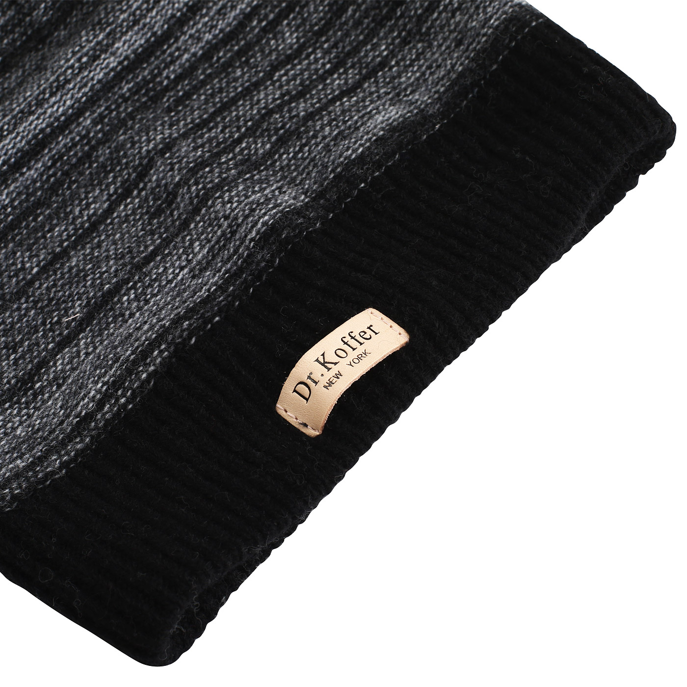 Шапка с вязаной резинкой Dr. Koffer 