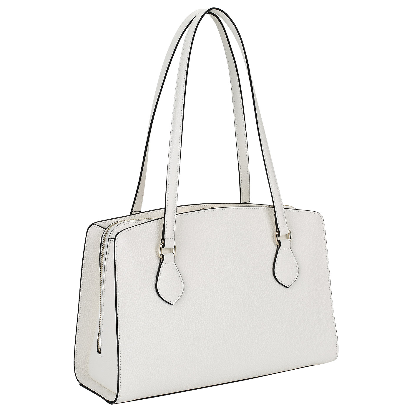 Сумка из белой кожи Cromia Mina