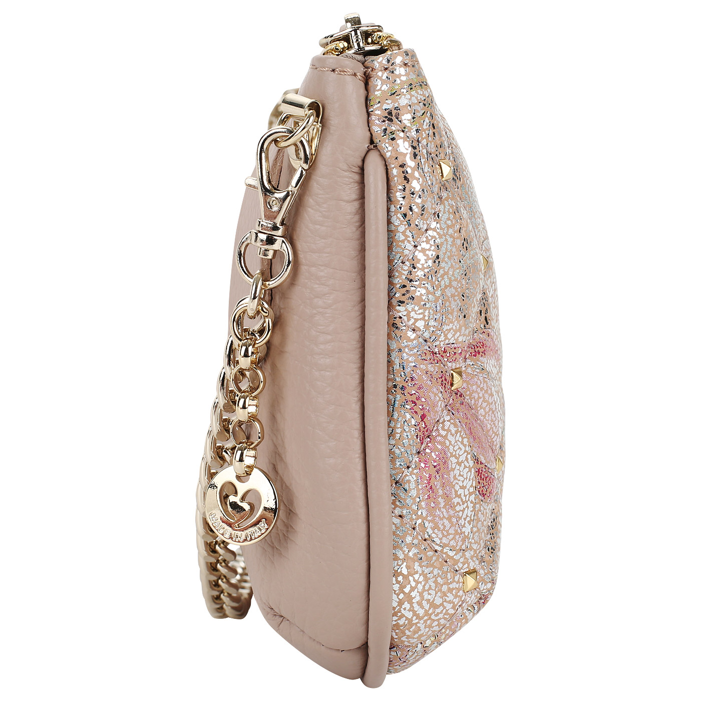 Ламинированная сумочка с плечевой цепочкой Marina Creazioni 