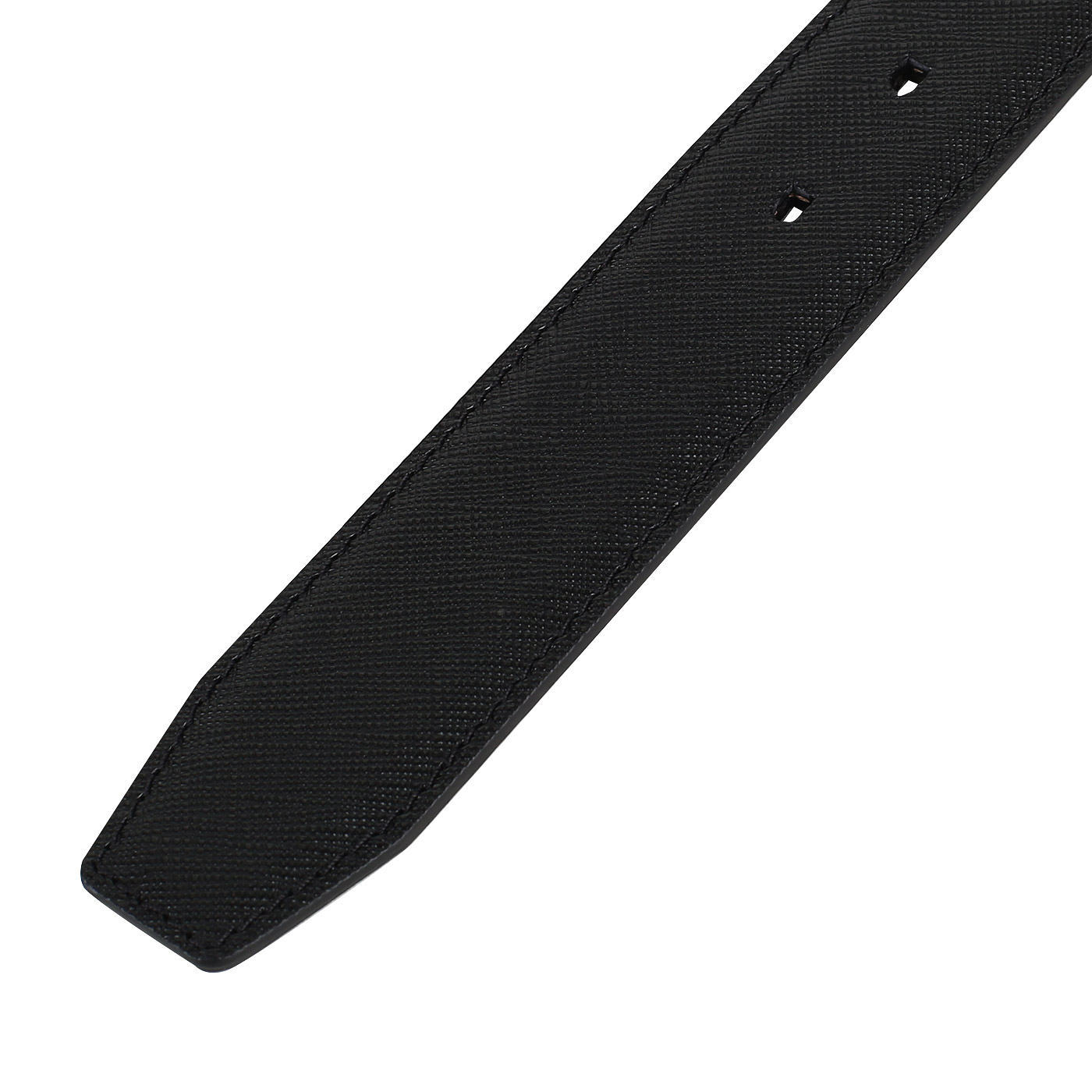 Ремень из черного сафьяна Neri Karra 