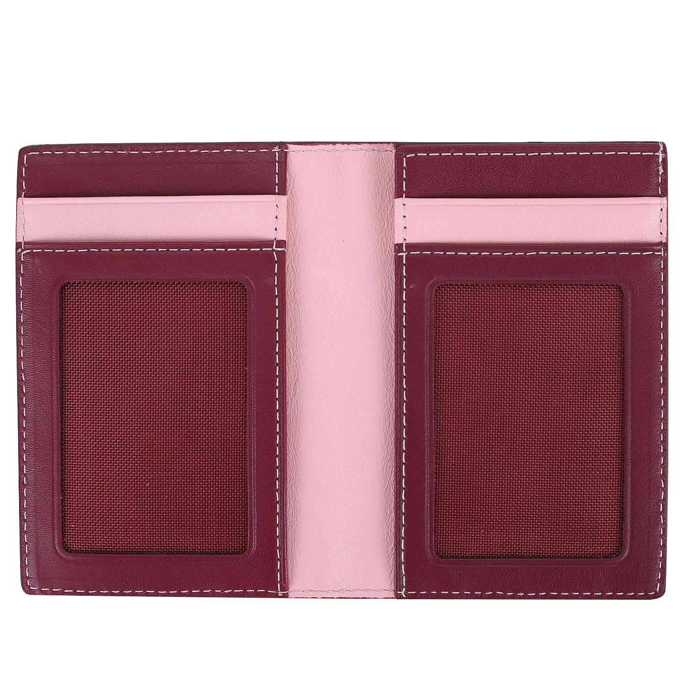 Двухцветная кожная визитница Neri Karra 