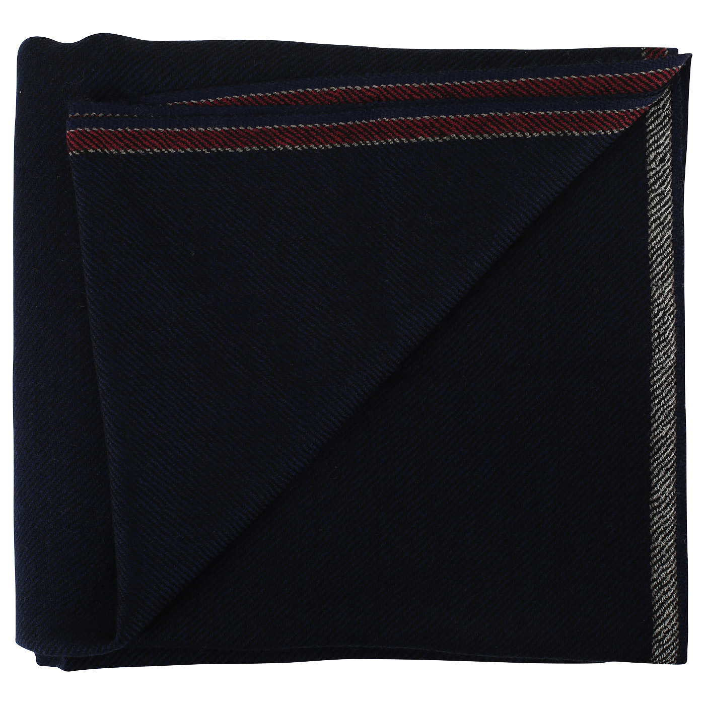 Синий шерстяной шарф Dr. Koffer 