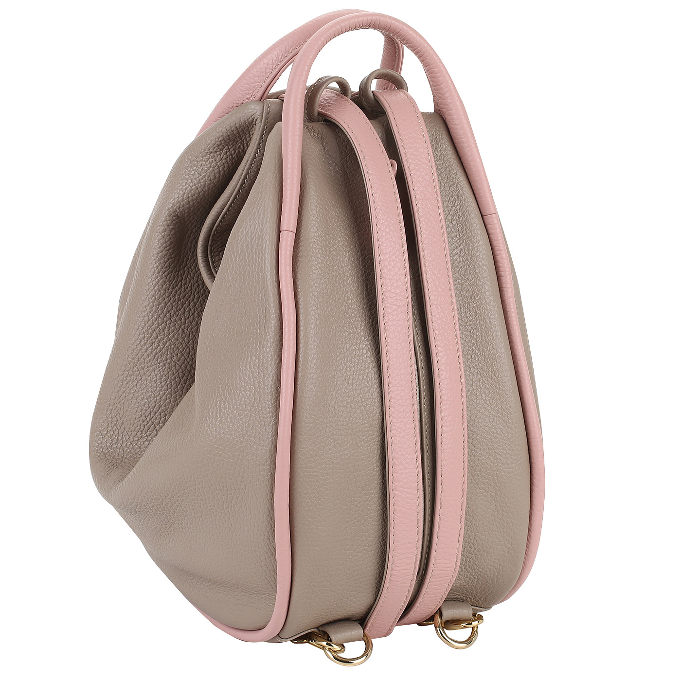 Кожаный рюкзак-трансформер Bruno Rossi 