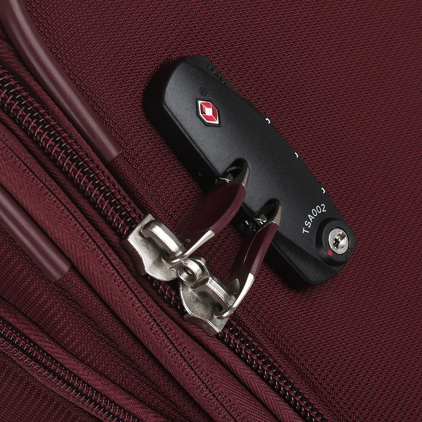 Чемодан большой L тканевый с кодовым замком Ricardo Seahaven