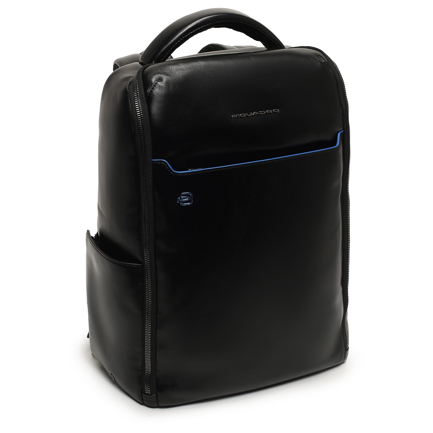 Кожаный рюкзак Piquadro Blue square