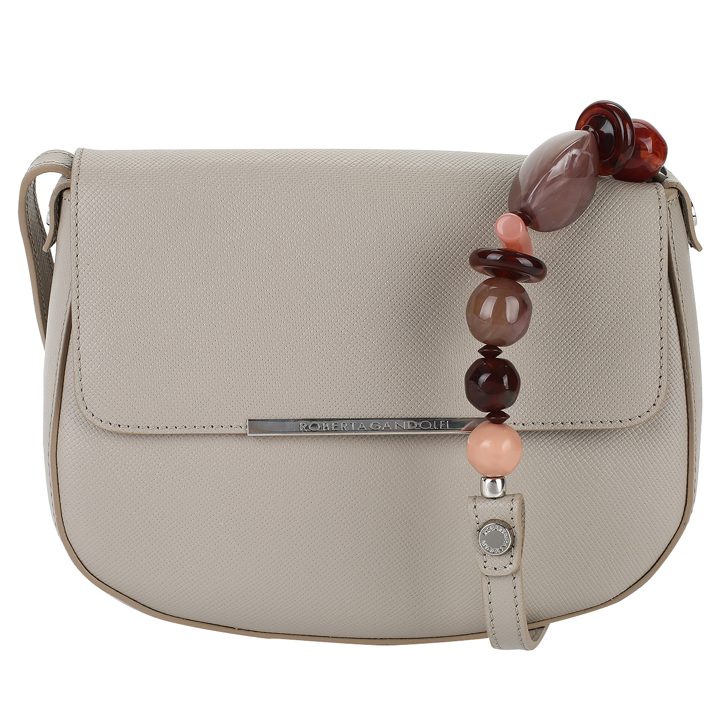 Roberta Gandolfi Женская сумочка-седло из кожи