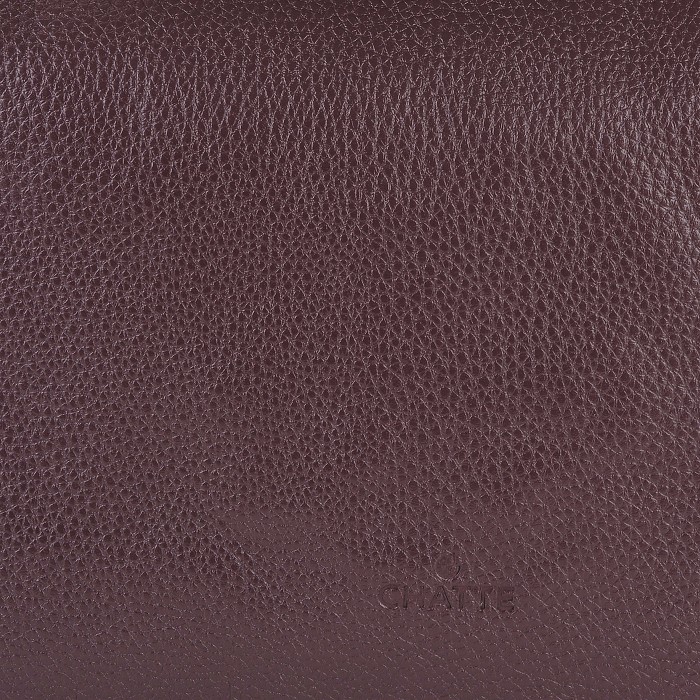 Вместительная женская сумка из мягкой зернистой кожи Chatte 