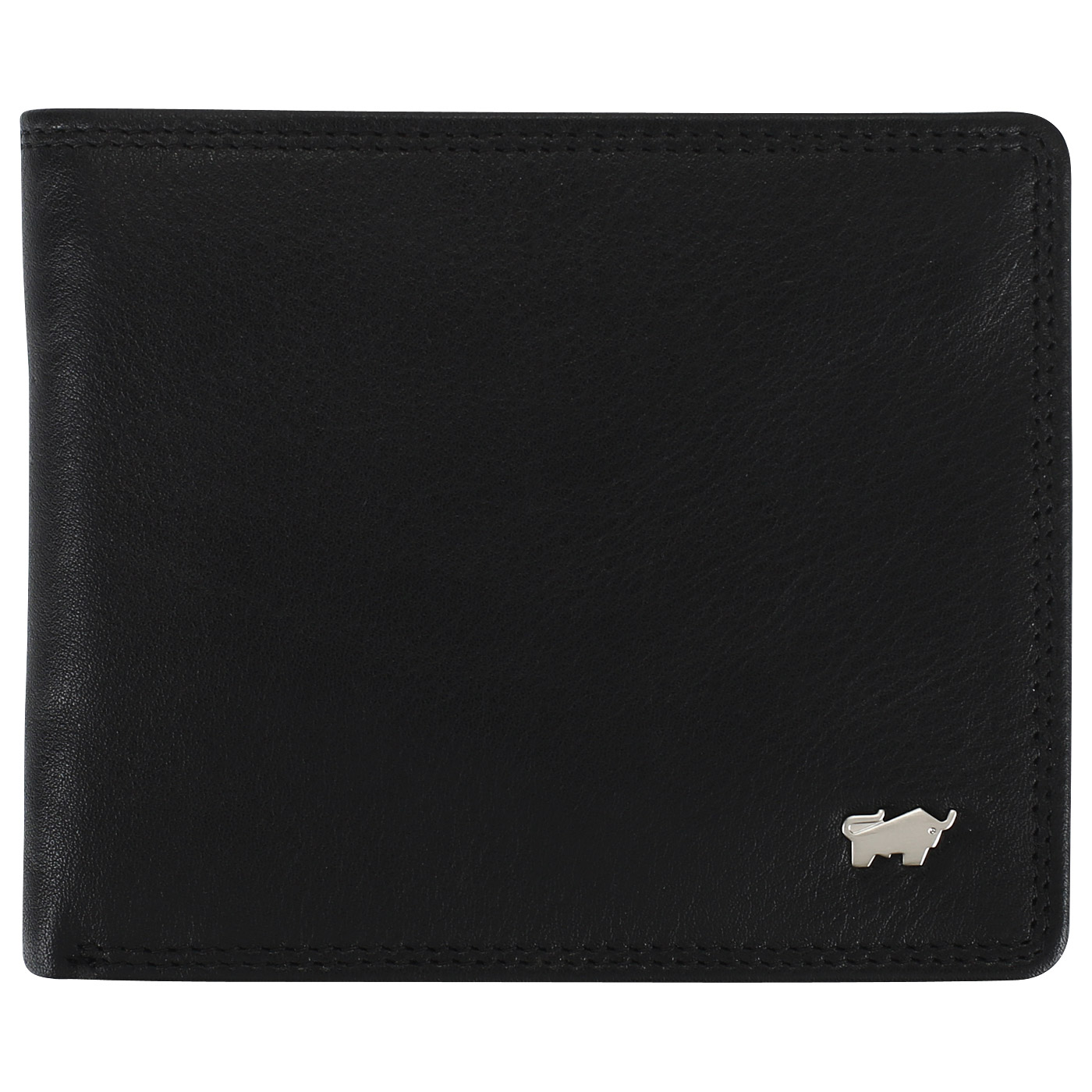 Braun Buffel Черное портмоне без застежки