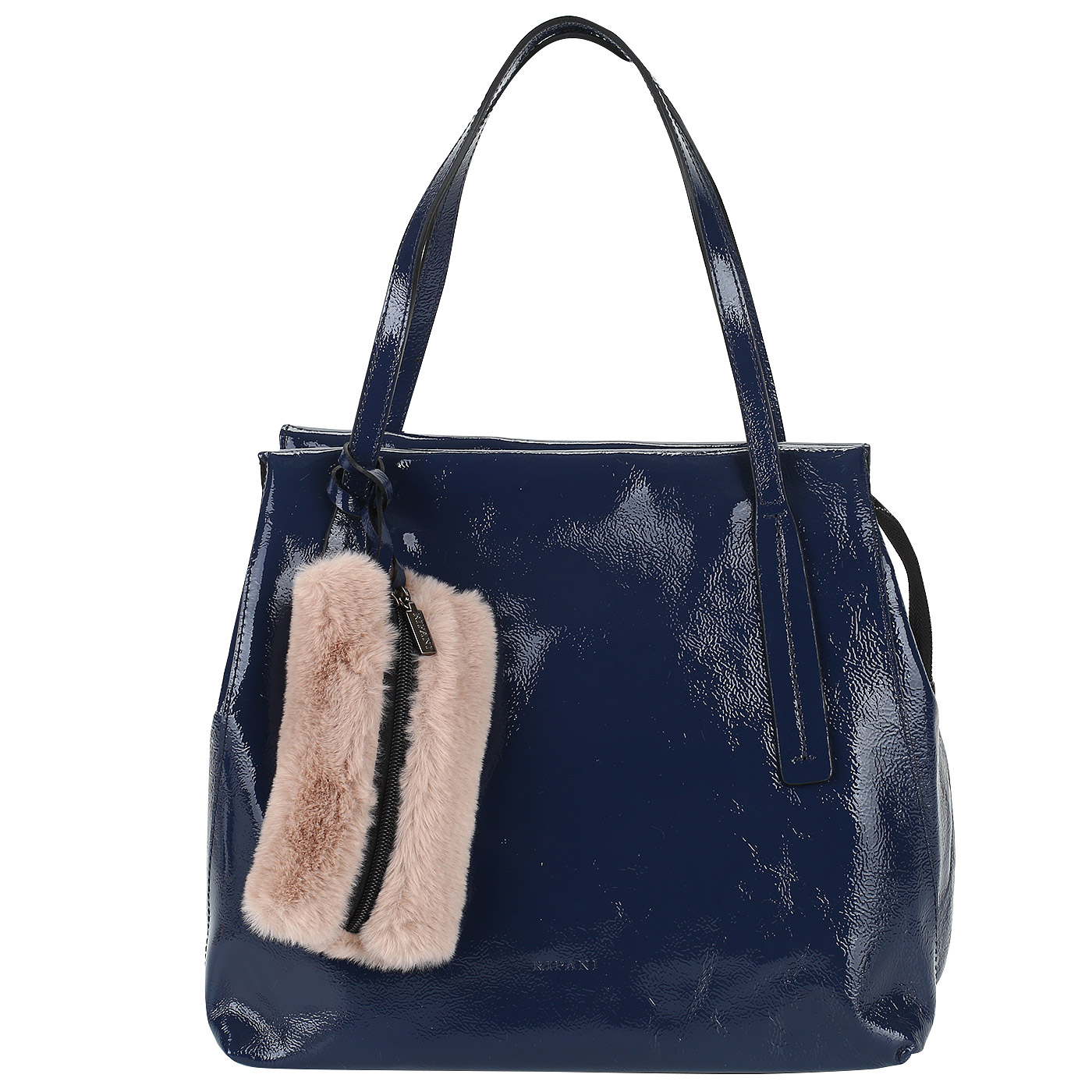 Ripani Кожаная сумка с оригинальным брелоком