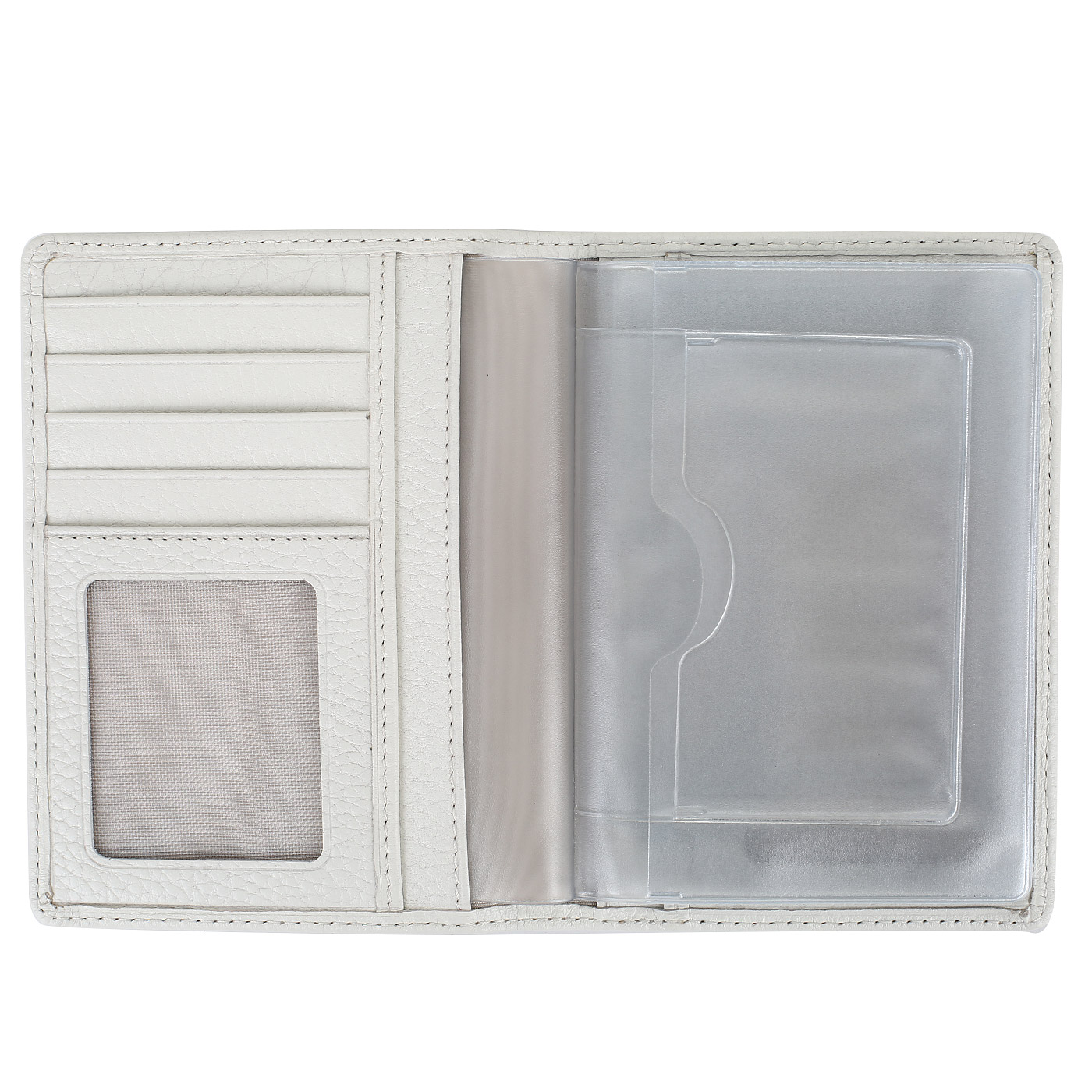 Белая обложка для автодокументов Neri Karra 