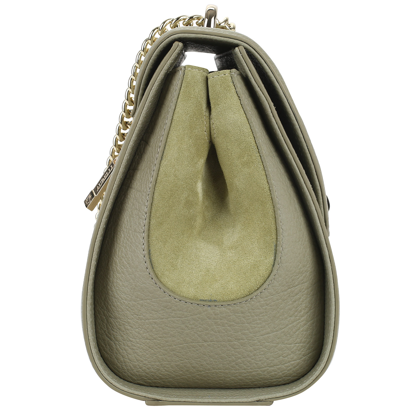 Сумка с замшевыми вставками Aurelli 