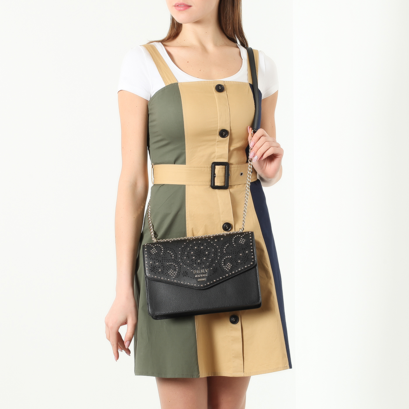 Сумка с декором DKNY Whitney