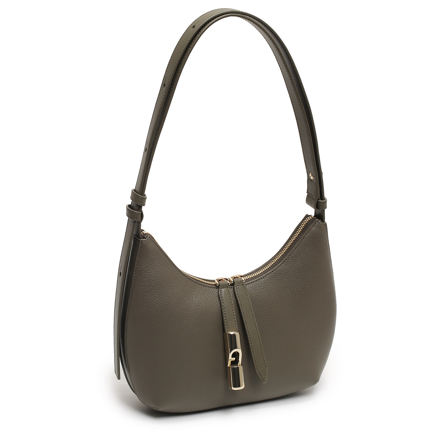 Кожаная сумка Furla Goccia