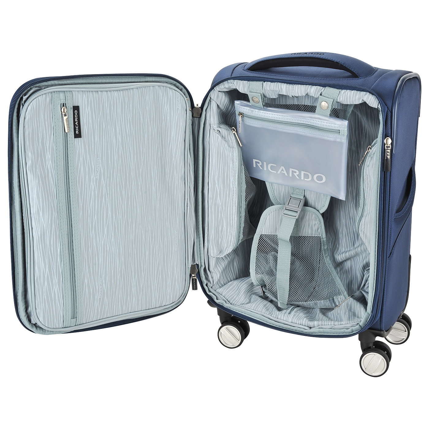 Чемодан маленький S тканевый Ricardo Mar Vista