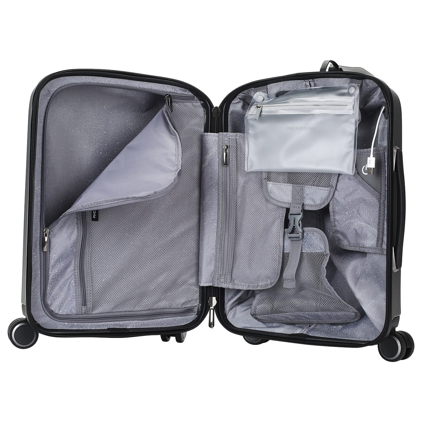 Чемодан маленький S из поликарбоната Ricardo San Clemente 2.0