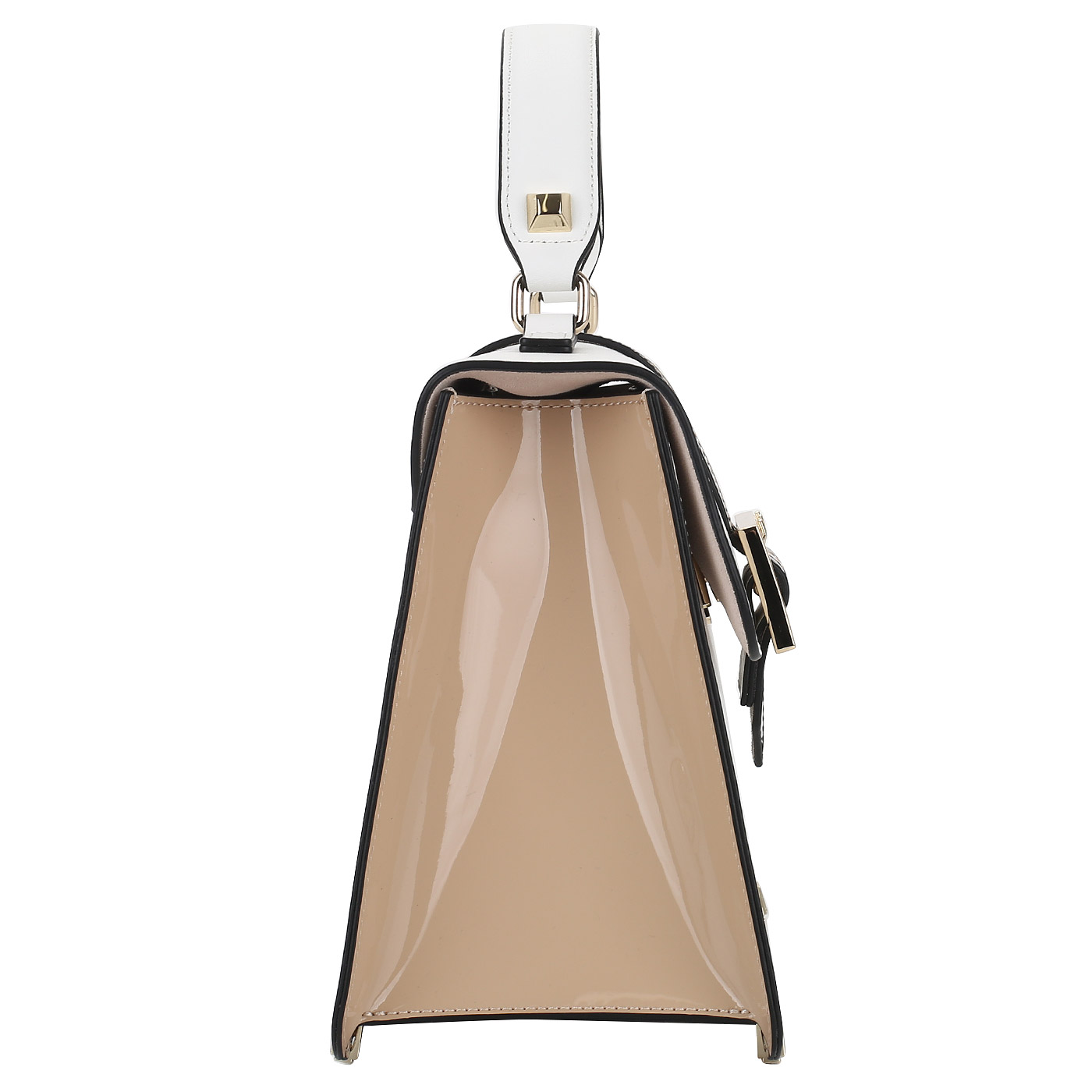 Сумка с лаковыми вставками Cromia Rashida