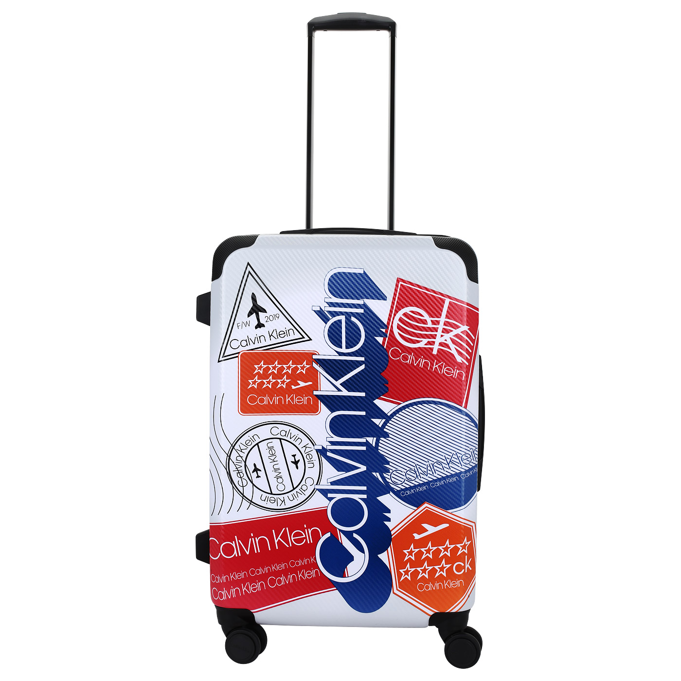 Чемодан средний M из ABS-пластика с кодовым замком Calvin Klein CK-674 Airlines HS