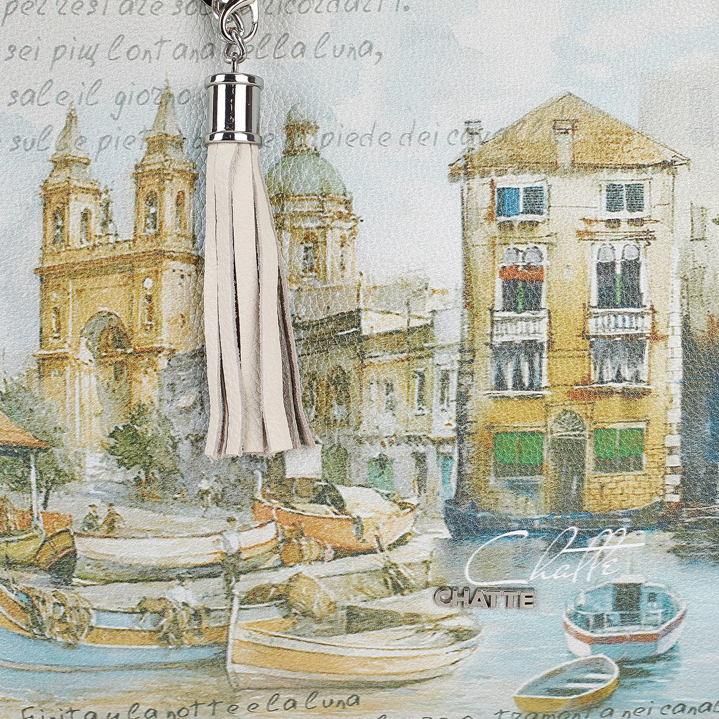 Кожаная сумка Chatte Lille