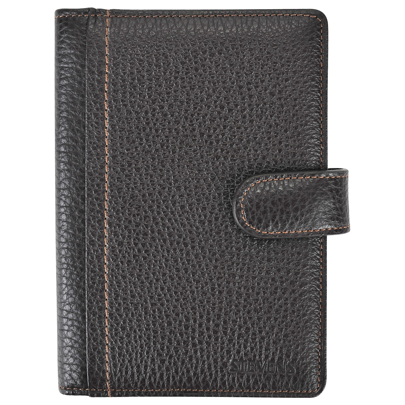 Stevens Кожаная обложка для автодокументов на кнопке