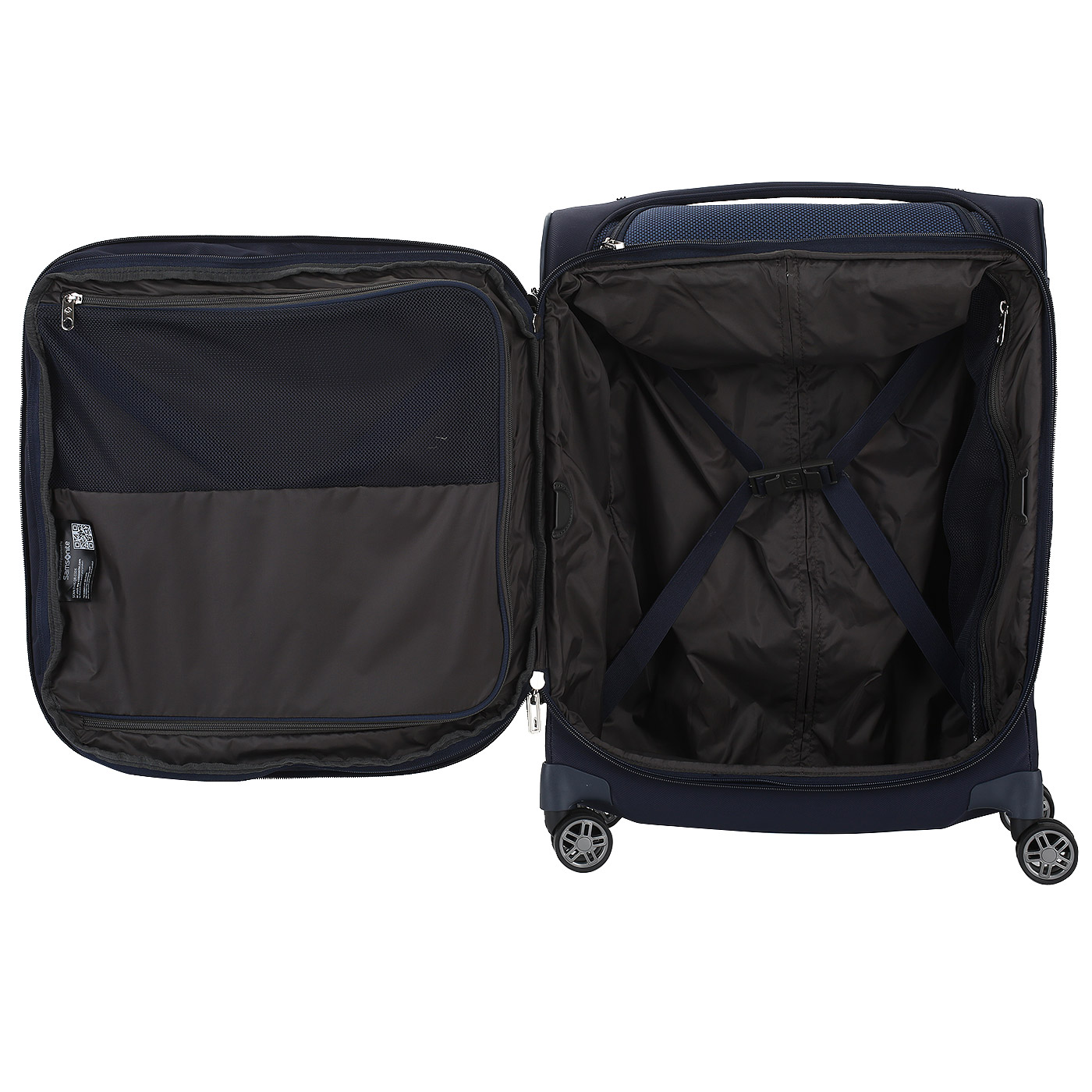 Чемодан для ручной клади тканевый с кодовым замком Samsonite B-Lite Icon