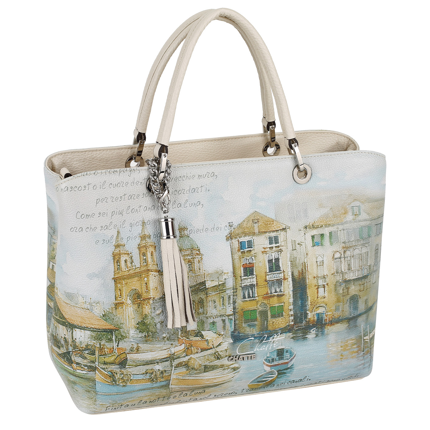 Кожаная сумка Chatte Lille