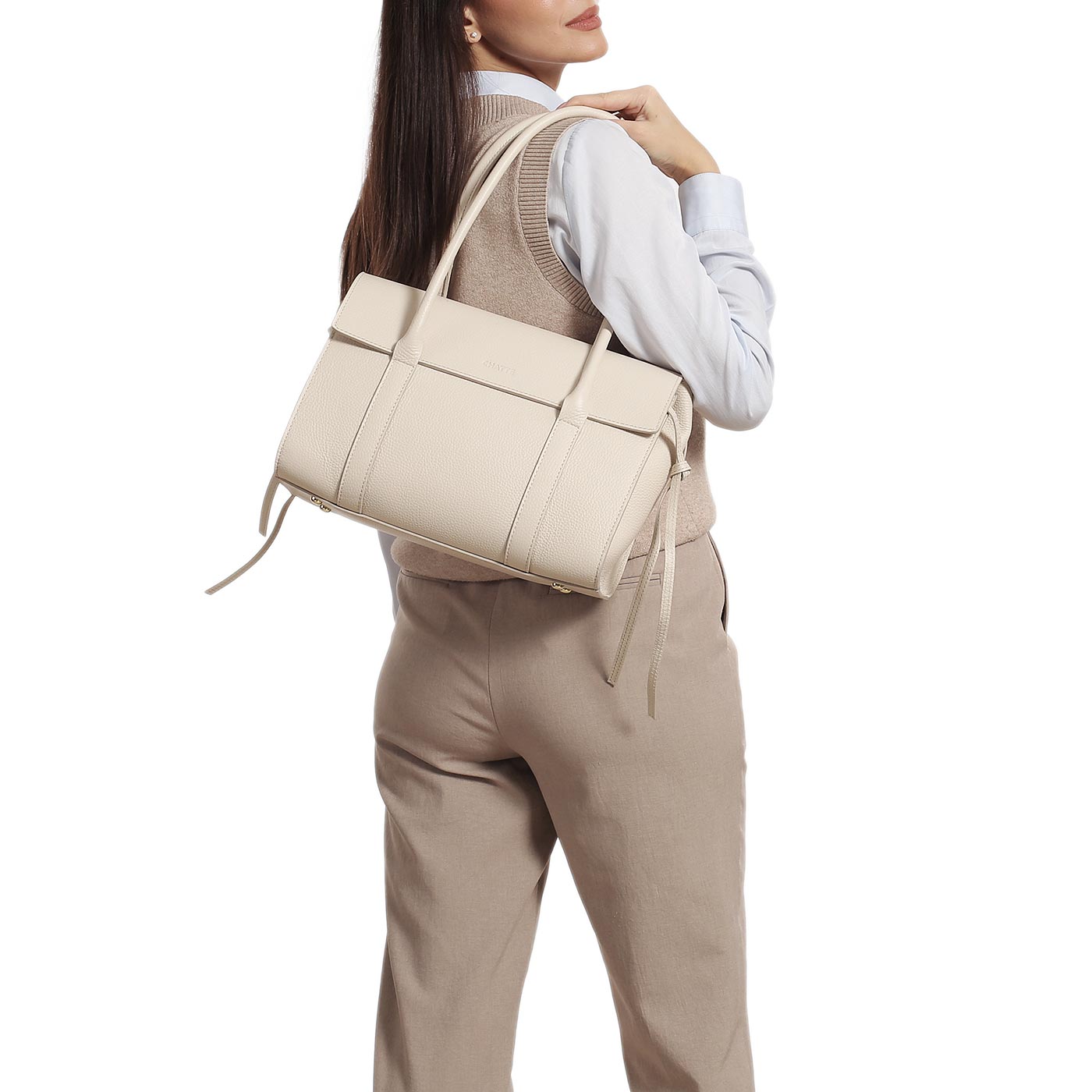 Кожаная сумка Chatte Marseille