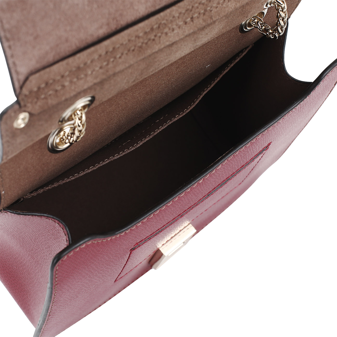 Тисненая кожаная сумочка Furla Like