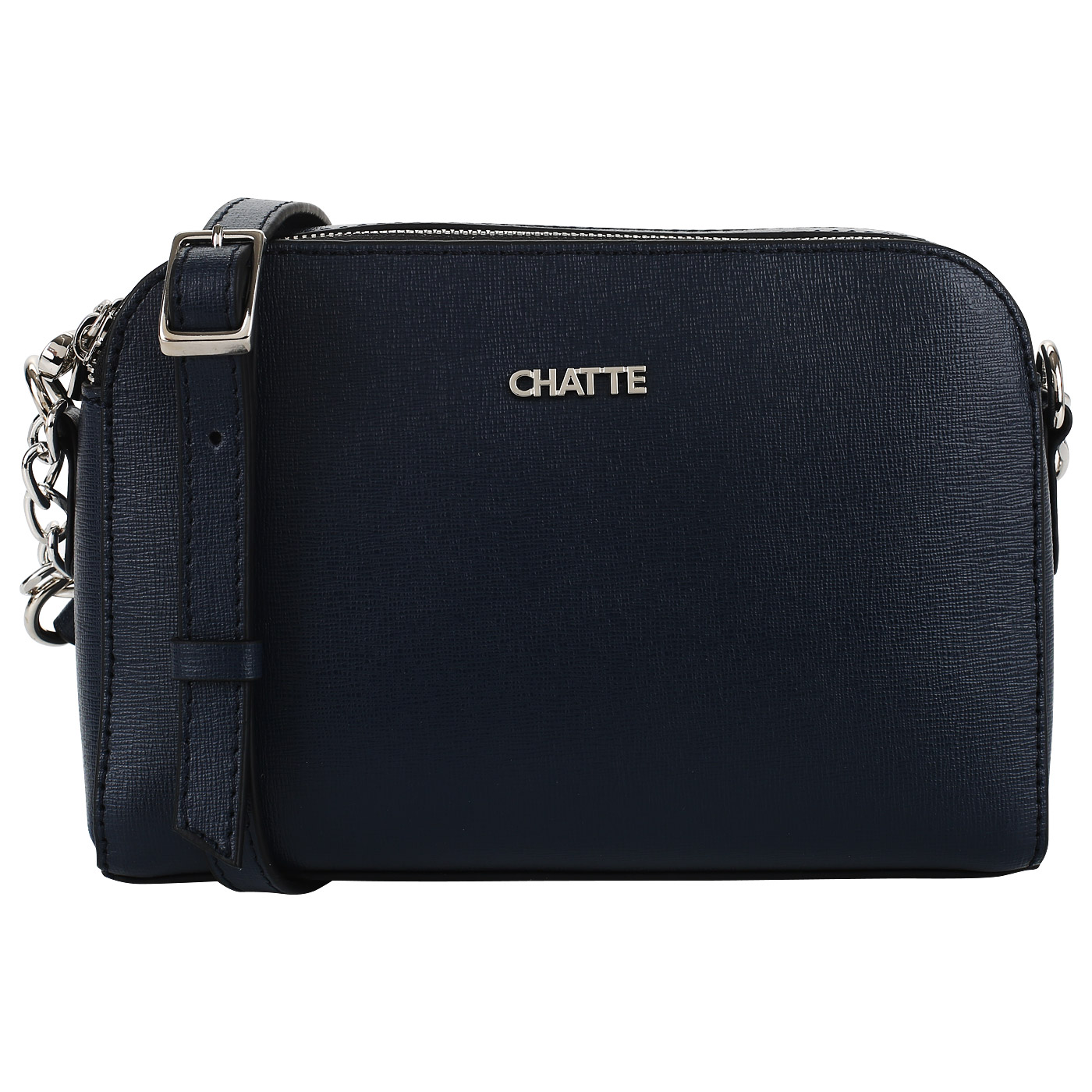 Chatte Сафьяновая сумочка с двумя отделами